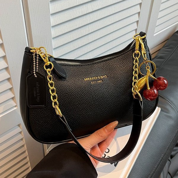 Versatile One Shoulder Crossbody Chain Dumpling Bun