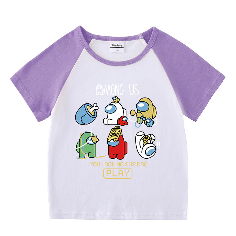 Summer short sleeved T-shirt for men and women