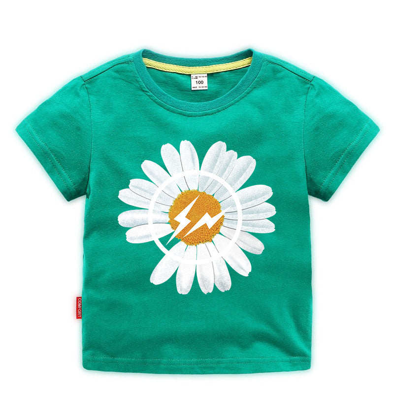Children's short sleeved T-shirt