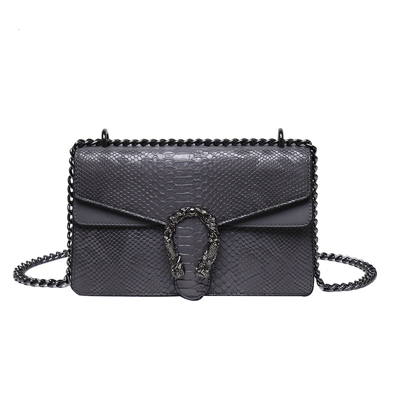 Crocodile patterned Wine God Bag
