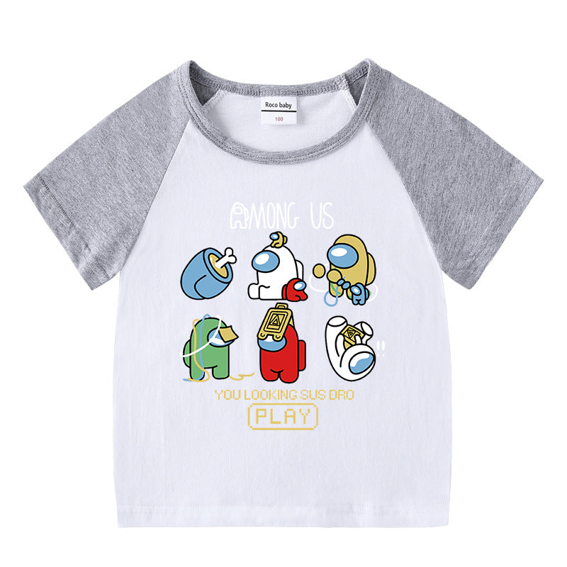 Summer short sleeved T-shirt for men and women
