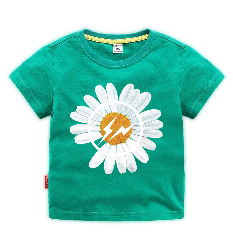 Children's short sleeved T-shirt