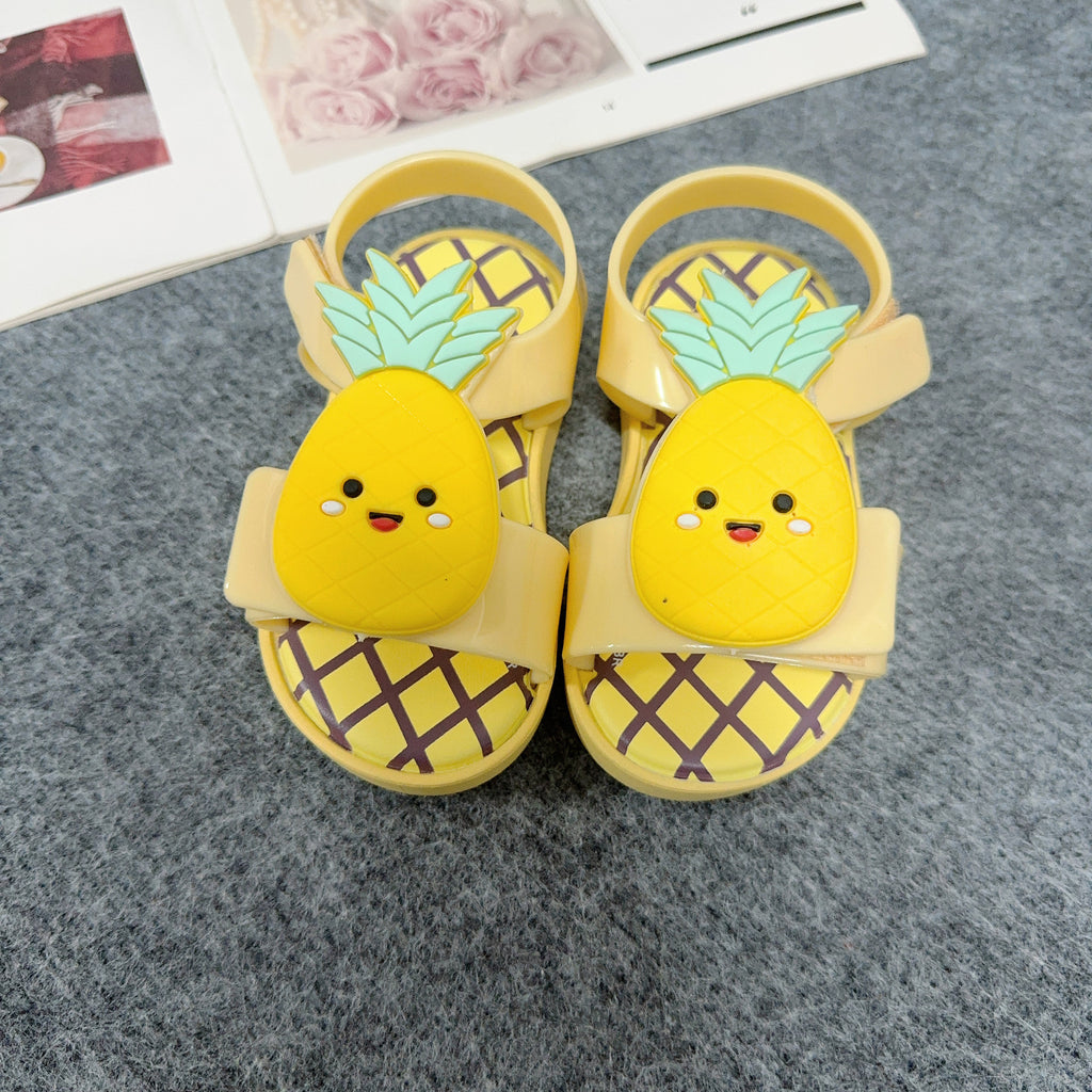 Children's Cute Fruit Sandals Velcro Open toed Sneakers