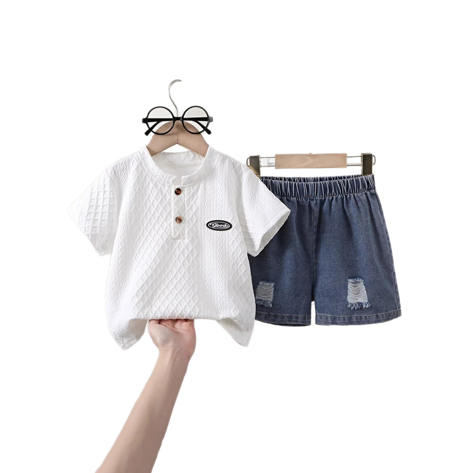 Casual Kids Short Sleeve Set for Boys,  2-Piece