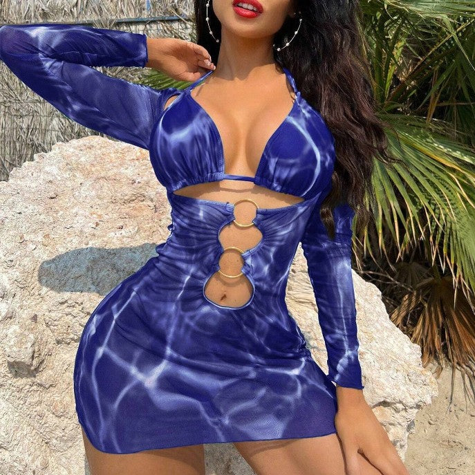 Separated Bikini Swimwear for Women, Sexy Triangular Cut