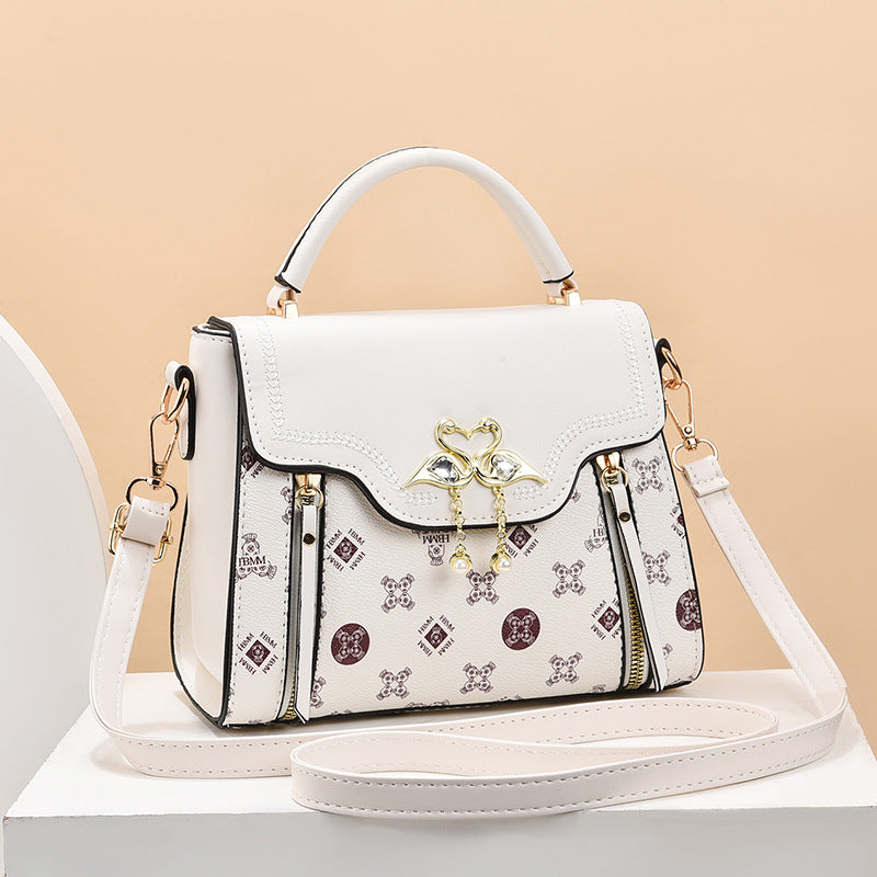 Crossbody handbag small square bag women's bag