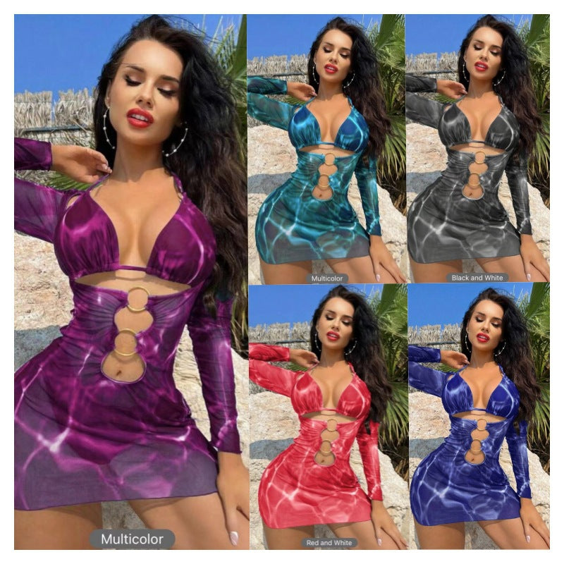Separated Bikini Swimwear for Women, Sexy Triangular Cut