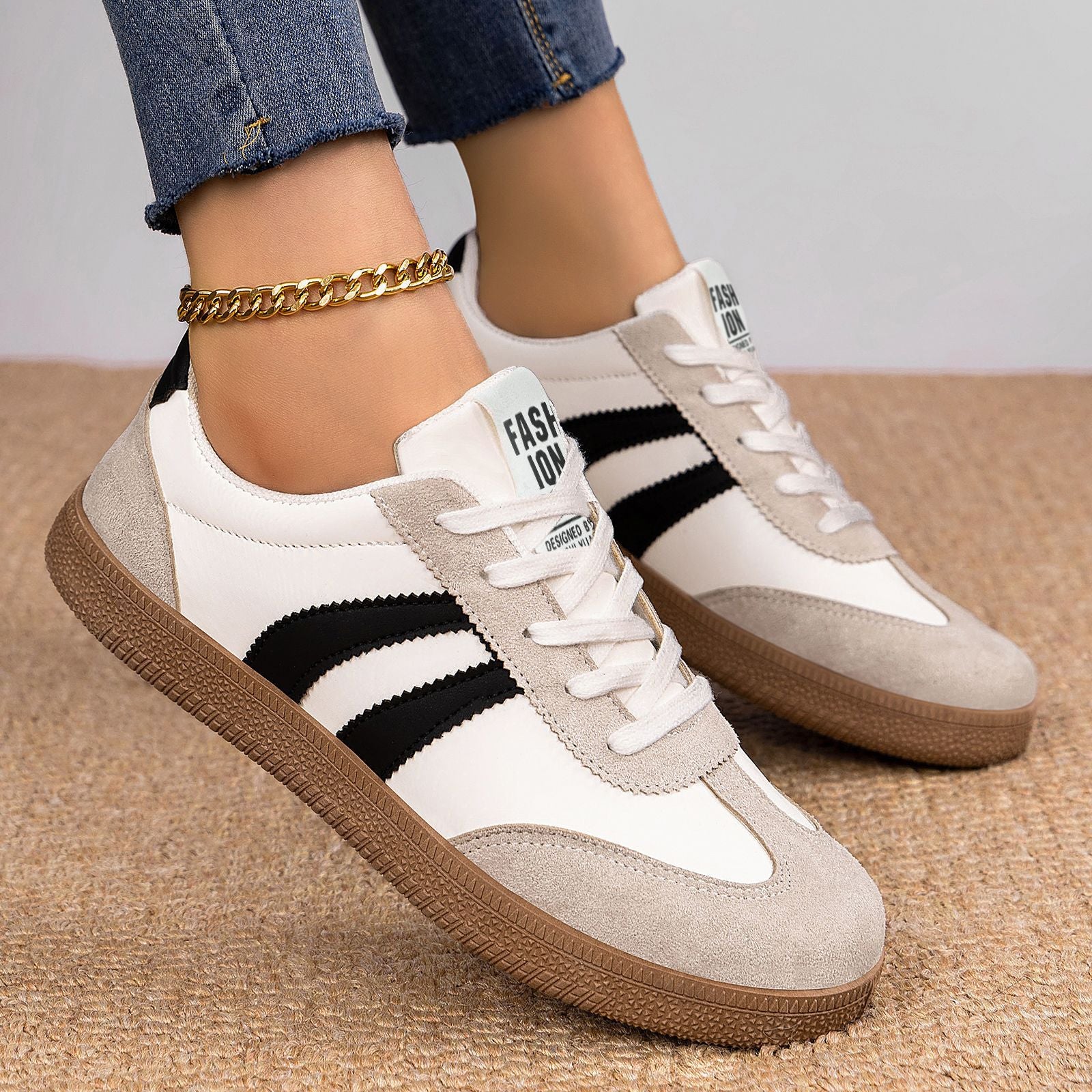 Soft soled lightweight German training casual shoes for women