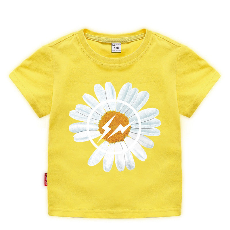 Children's short sleeved T-shirt