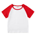 Children's summer clothing short sleeved T-shirt for men and women