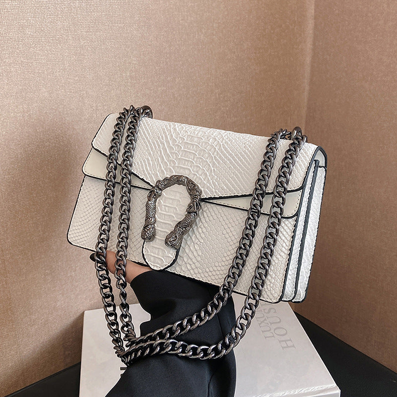 Crocodile patterned Wine God Bag