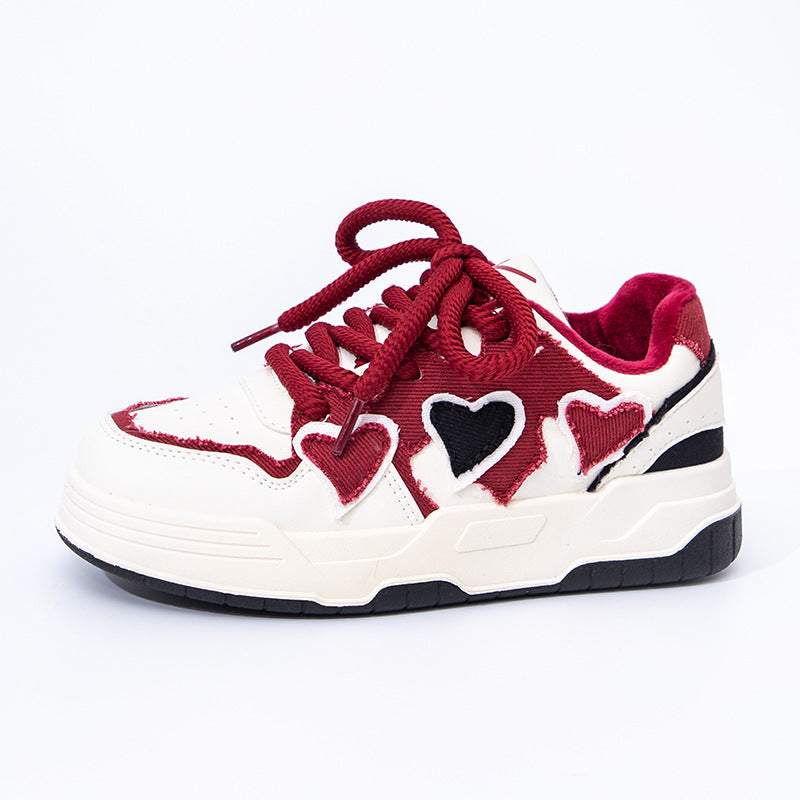 Love single shoe dopamine design sense thick soled shoes for women