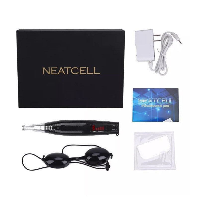 Portable Beauty Device Plasma Pen for Face Spot Removal, Home Use, Black Gold Red Blue Light Picosecond Machine