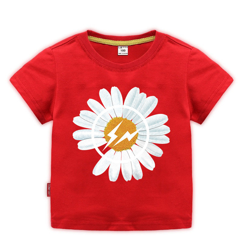 Children's short sleeved T-shirt