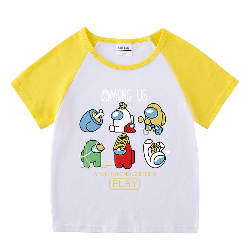 Summer short sleeved T-shirt for men and women