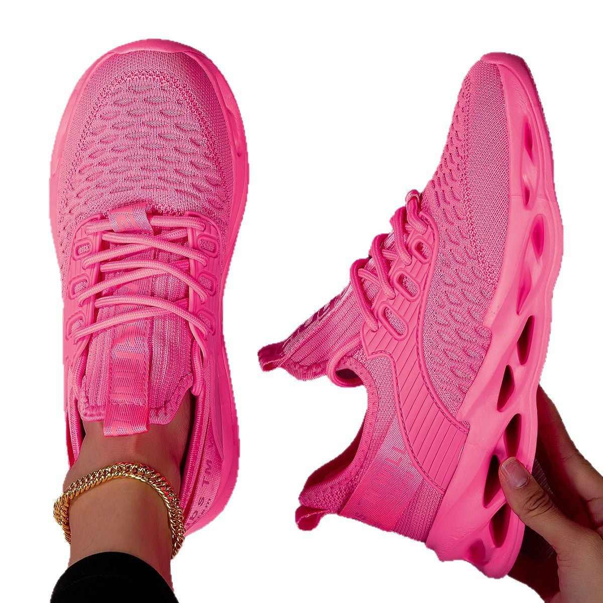 Casual lightweight soft soled women's shoes