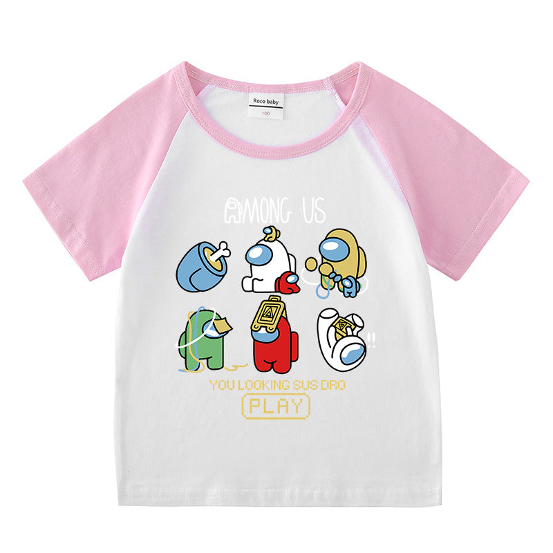 Summer short sleeved T-shirt for men and women