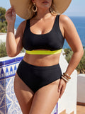 Plus Size Swimwear for Women, Two-Piece Bikini, Sexy Beach Swim Suit