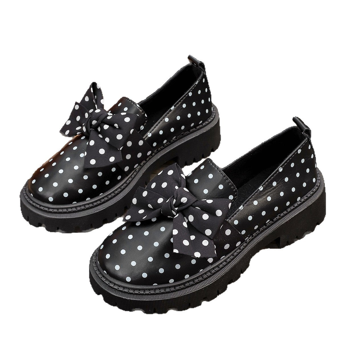 Bow low top single shoe
