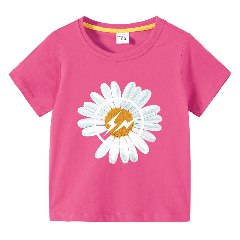Children's short sleeved T-shirt