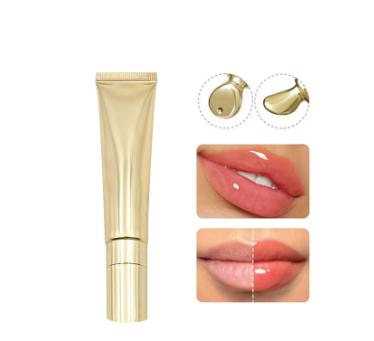 Squeeze Tube Plumping Lip Oil - 15ml Moisturizing Tinted Lip Gloss