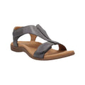 Velcro strap wide-size sandals, casual, thick-soled