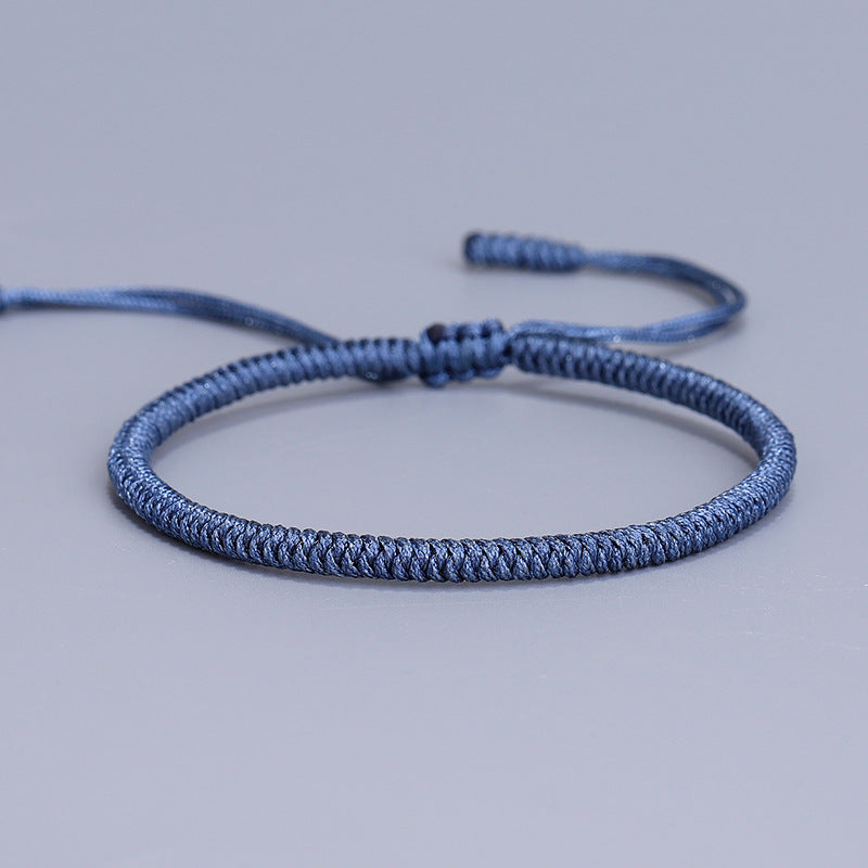 Handmade Braided Knot Bracelet Red String Literary Style Bracelet Ethnic Wind Red String