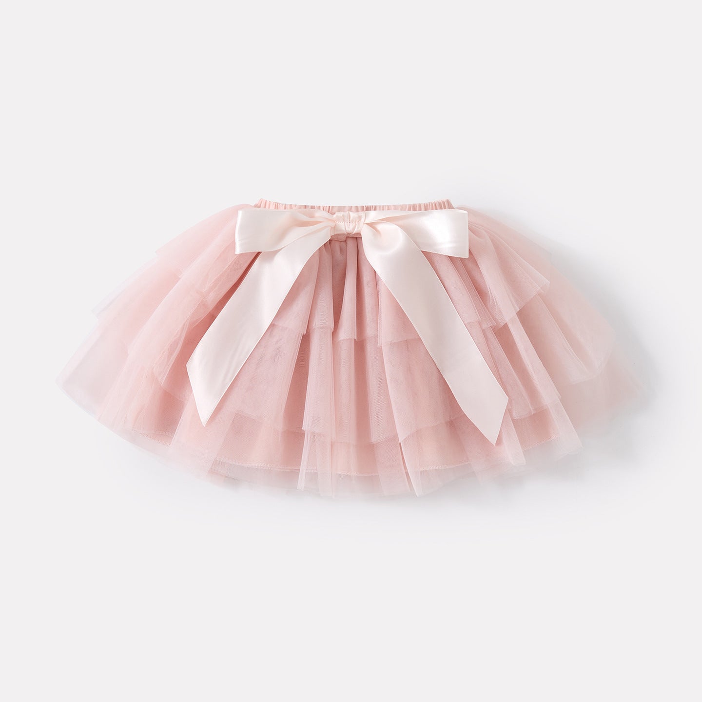 Charming Tulle Skirt Set for Girls Two-Piece Outfit