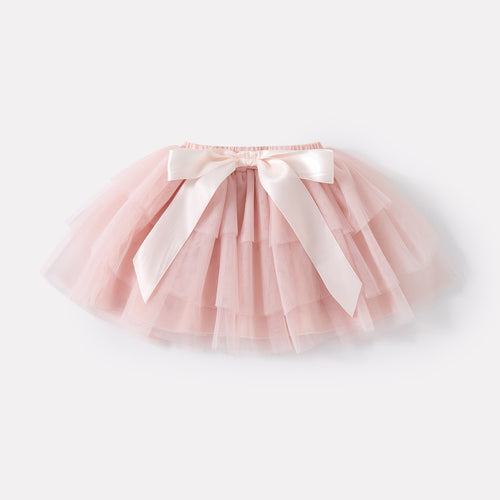 Charming Tulle Skirt Set for Girls Two-Piece Outfit