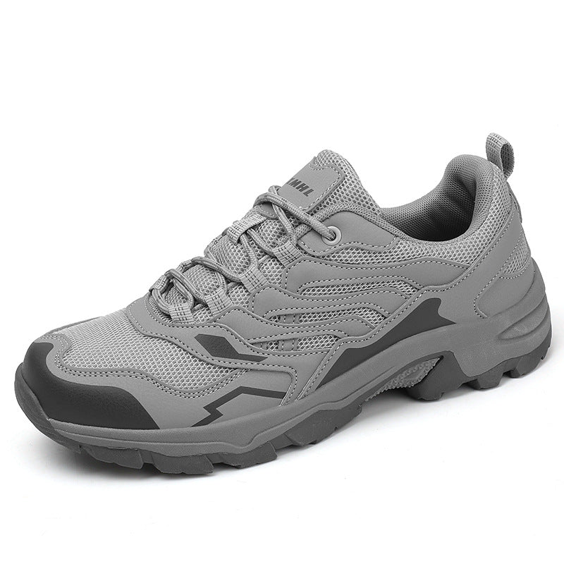 Outdoor Hiking Shoes Wide Fit Breathable Anti-Slip Durable Camping Trekking Shoes for Men and Women