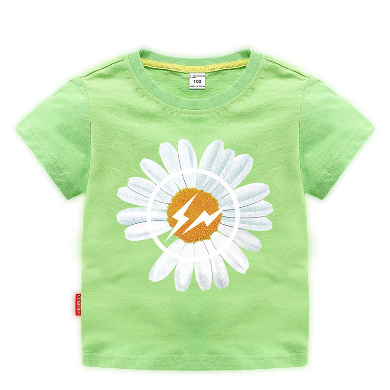 Children's short sleeved T-shirt